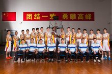 CBA江苏同曦大圣队全家福